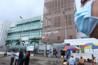 En el Hospital Guasmo Sur de Guayaquil está asilado el primer caso confirmado.