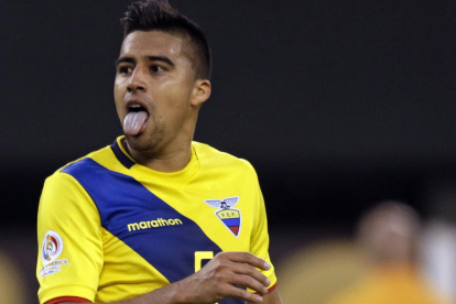 El volante ecuatoriano, Christian Noboa, recibió la noticia por medio de su club en Rusia.