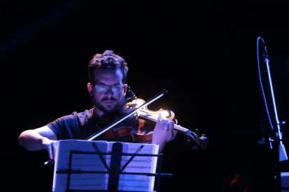 Simón Gangotena fue parte del trío de cuerdas de InConcerto.