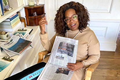 La presentadora reaccionó mediante su cuenta de Twitter desmintiendo la noticia falsa.