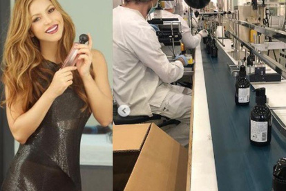 Shakira es socia de Puig, una de las mayores productoras de fragancias en el mundo.