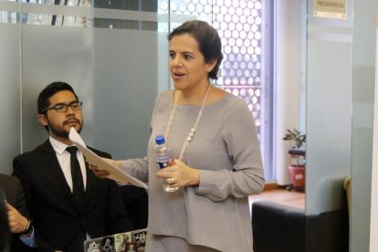 La ministra Romo fue la encargada de informar los datos actualizados del avance del COVID-19 en Ecuador.