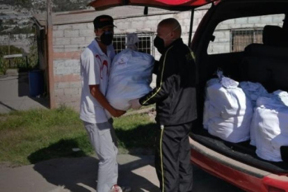 La ayuda para los deportistas de la selección de Pichincha está llegando a sus domicilios.