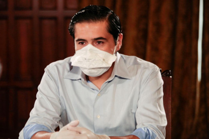 El ministro de Economía y Finanzas, Richard Martínez.