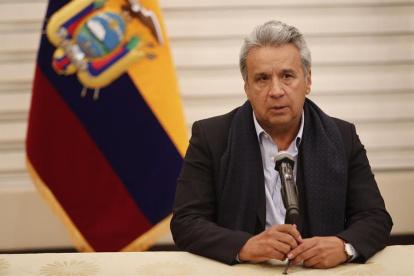El presidente Lenín Moreno hizo una serie de anuncios en su discurso transmitido en cadena nacional.