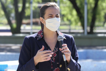 La ministra de Gobierno, María Paula Romo, también está encargada de la gestión política.