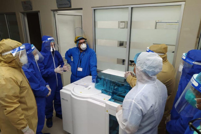 Hasta el momento se han tomado 105.462 pruebas de COVID-19 a nivel nacional.