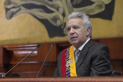 El presidente llegó sin mascarilla hasta la Asamblea Nacional a dar su informe a la nación.