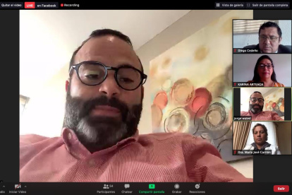 Actor. Jorge Wated asistió a la Comisión de Derechos de los Trabajadores.