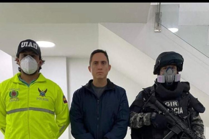 Daniel Mendoza, asambleísta de Alianza País, fue detenido este viernes 5 de junio de 2020.