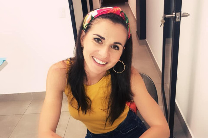 La artista actúa todos los jueves en Las chicas del Zoom, una obra de teatro virtual.