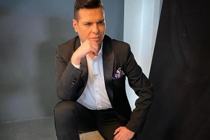 El presentador no quiere fotos en las que aparezca pasado de peso.