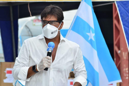 El prefecto Carlos Luis Morales durante un evento el pasado mayo.