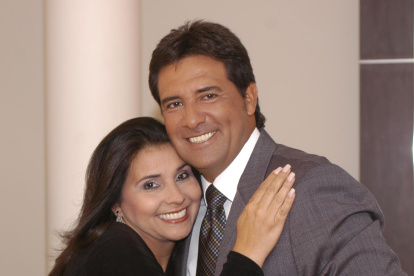 Ana Buljubasich y Carlos Luis Morales compartieron en "Cosas de casa"