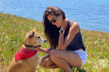 María Teresa Guerrero vive rodeada de naturaleza, a 40 minutos de San Francisco.