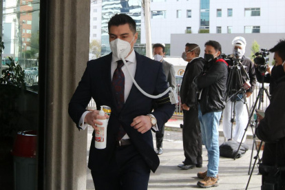 Abogados llegaron a la Corte Nacional para el anuncio de la apelación a la condena por el caso Sobornos