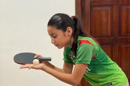 Maybelline Menéndez, deportista nacida en Portoviejo, ha sido campeona sudamericana en su disciplina.