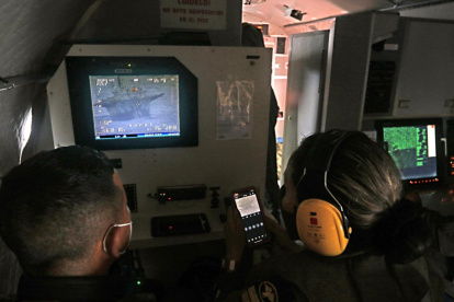 Recorrido. EXPRESO realizó un recorrido aéreo sobre la ubicación de la flota extranjera cerca de Galápagos.