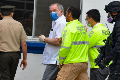 El expresidente fue detenido en junio por tener un arma sin sus permisos respectivos.