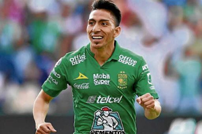 Ángel Mena, ofensivo del León, dio un pase gol para los Panzas Verdes.