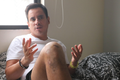 Ciclista sobreviviente del accidente en la vía a Samborondón cuenta su historia.