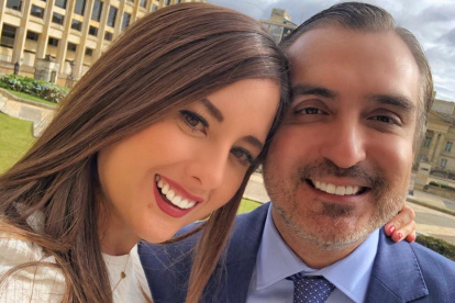 La pareja lleva un año junta.