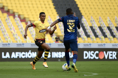 Barcelona vence a Olmedo 1-0, al término del primer tiempo, de la fecha 9 de la LigaPro.