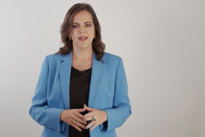 La ministra de Gobierno, María Paula Romo, difundió un vídeo esta noche.