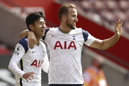 Son y Kane fueron las grandes figuras de la victoria contra el Southampton.