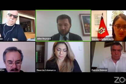 La mañana de este 12 de octubre de 2020 la Comisión de Régimen económico dialogó sobre el acuerdo con el FMI.