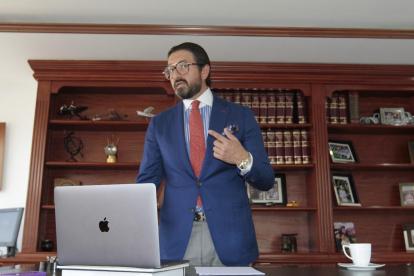 Juan Francisco Ospina, gerente de Casa Moeller Martínez.