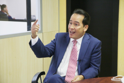 El asambleísta Henry Cucalón en entrevista con EXPRESO.