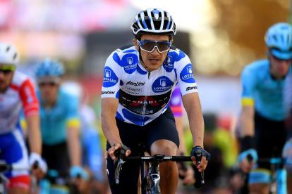 Carapaz se adueñó del maillot de lunares y lo ha defendido con éxito. Ha sido protagonista de la ronda española y apunta al título.