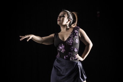 Annaly es una conocida bailarina de tango en Ecuador.