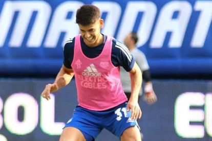 Facundo Barceló luce mejor cuando está acompañado de la Tuka Ordóñez. El goleador despertó en las últimas fechas.