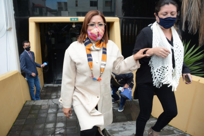 Lucía Sosa, alcaldesa de Esmeraldas, encabeza los reclamos.