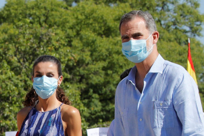 Los monarcas españoles.