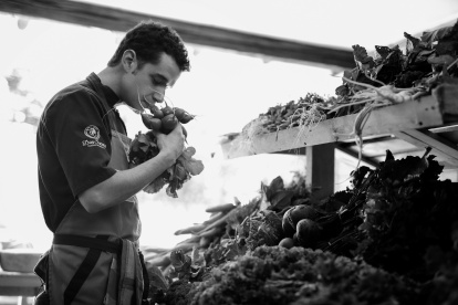 Daniel Contreras, chef del restaurante Dos Sucres