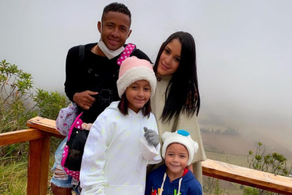 Gabriel Torres y su familia estuvieron en la Mitad del Mundo hace un par de semanas