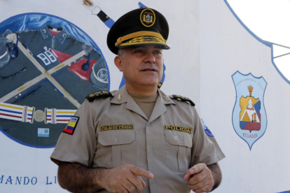 Autoridad. El general Fausto Salinas es director de Seguridad Ciudadana y Orden Público de la Policía.