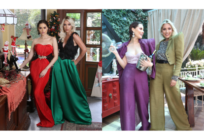 Opciones de looks para las festividades.