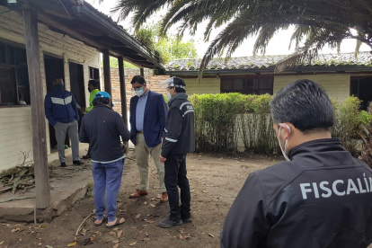 Allanamiento. La Fiscalía allanó el domicilio del ministro de Telecomunicaciones Andrés Michelena en Quito.