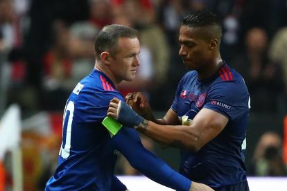 Antonio Valencia y Wayne Roodney en la época dorada del United.
