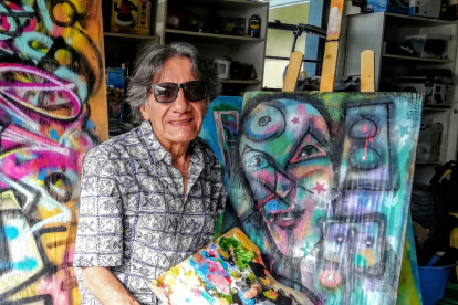 Hernán Zuñiga dirigió varias exposiciones virtuales en Guayaquil durante la pandemia.