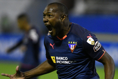 Juan Luis Anangono tuvo una destacada actuación con Liga de Quito.