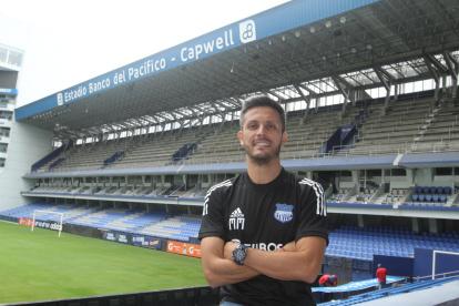 Marcos Mondaini, exdelantero del Bombillo cumple ahora su rol como director deportivo del club.