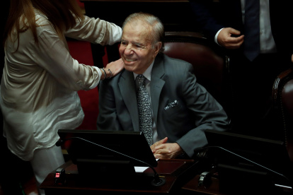 Fallece el expresidente argentino Carlos Menem.