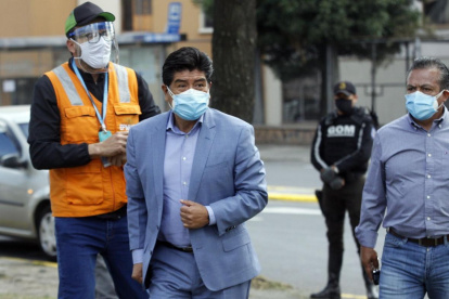 Actividades. La investigación por peculado no detiene las actividades del alcalde de Quito, Jorge Yunda.