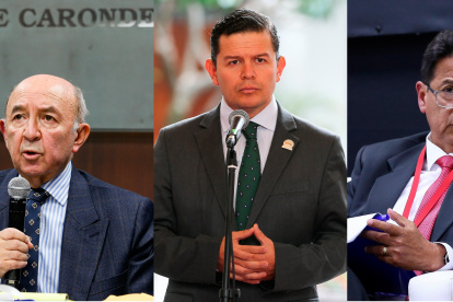 Rostros que han estado frente a ministerios del Gobierno de Lenín Moreno.