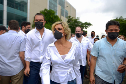 Viteri presenta una acción judicial internacional para que el Gobierno libere la compra de vacunas.